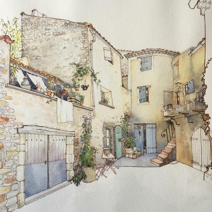 La Chambre D'Hote Lourmarin Kültér fotó